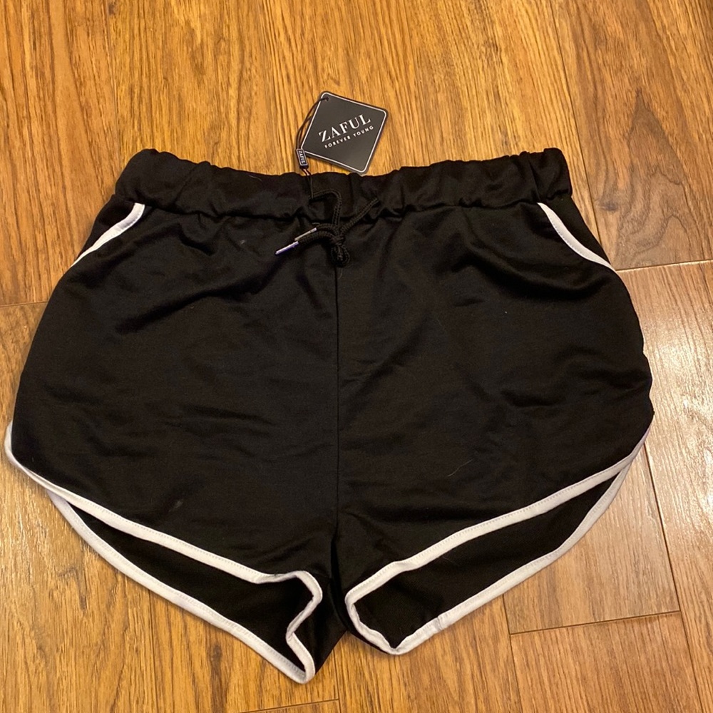 Black shorts